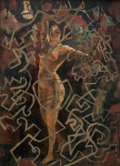 josef_honys_-cara-nocniho-preludu-kolem-1965_kolaz_malba_na_kartonu