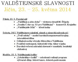 Program Valdstejnske dny